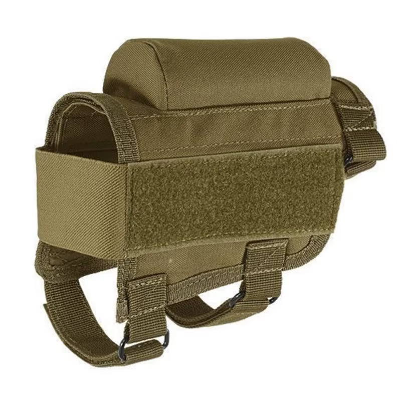 Reposamanos táctico MOLLE con bolsa de culata y porta cargador - imagen 2