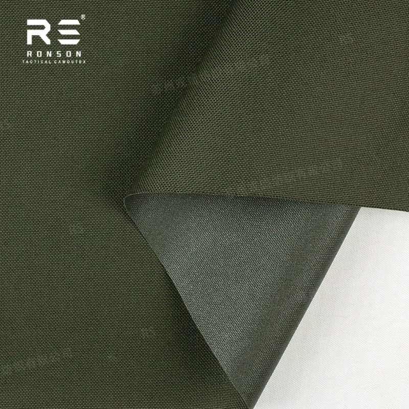 Tela Cordura táctica verde oscuro DG con recubrimiento WR+PU - imagen 5