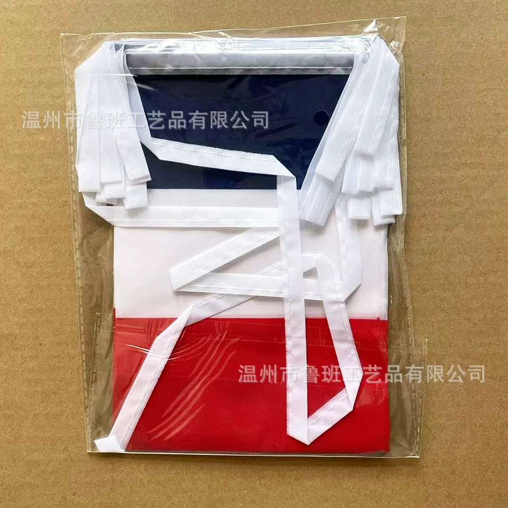 Banderines de Francia guirnalda para decoración fiesta y eventos - imagen 2