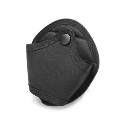 Funda táctica para esposas policiales con cinturón abierto y bolsillos