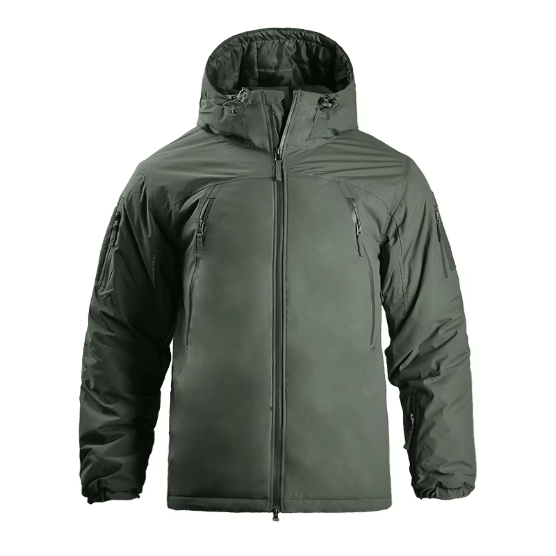 HAN WILD Chaqueta táctica de algodón para hombre - camuflaje cálido