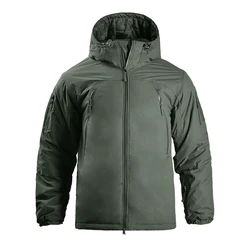 HAN WILD Chaqueta táctica de algodón para hombre - camuflaje cálido