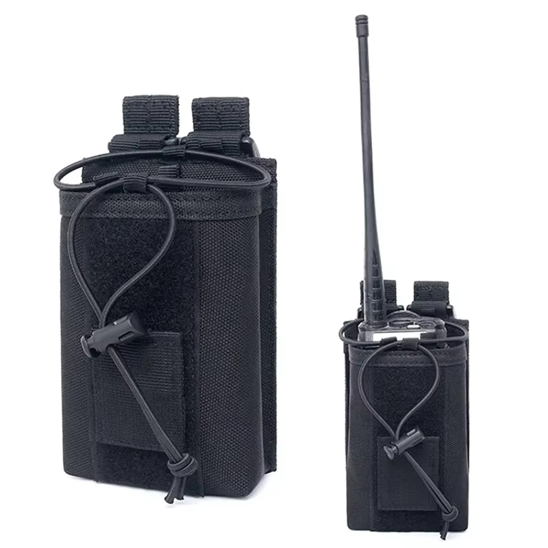 Bolsa táctica MOLLE para walkie-talkie: riñonera y funda portátil - imagen 5