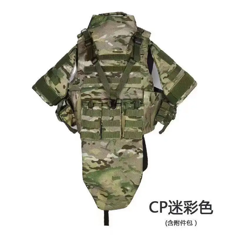 Chaleco táctico de protección completa con placas desmontables CS - imagen 3