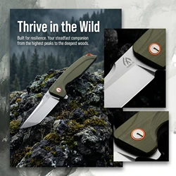 Cuchillo plegable táctico multifunción para exteriores y regalo