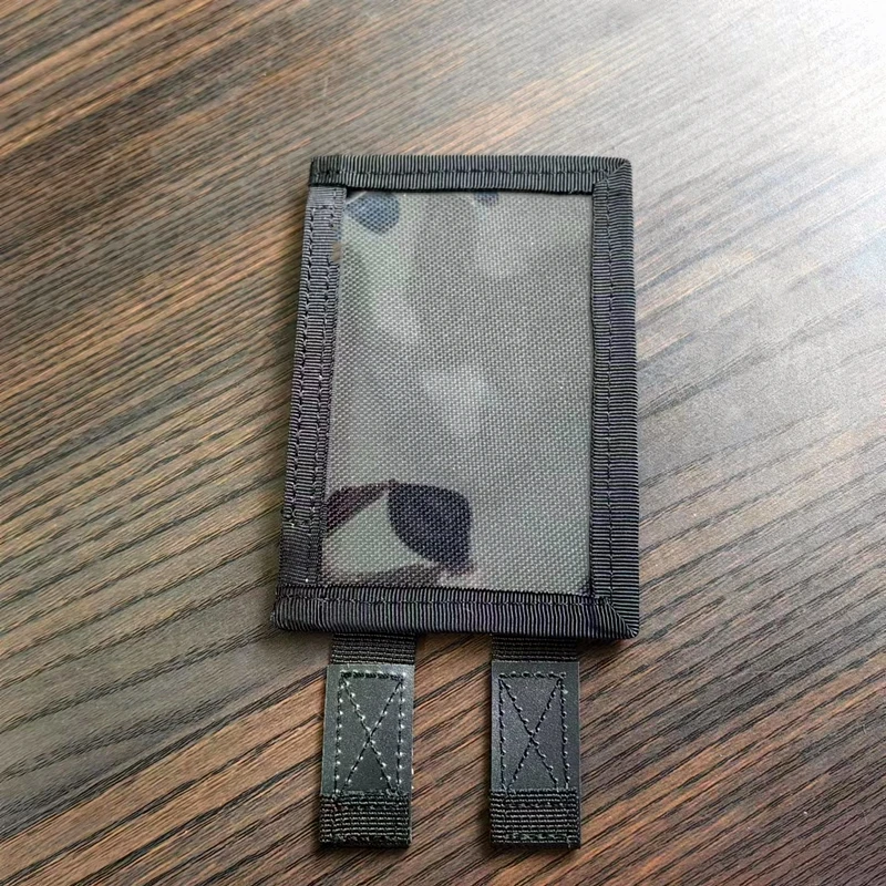 Chaleco táctico con cubierta transparente para identificación y velcro - imagen 4