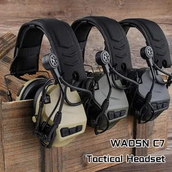 WADSN C7 auriculares tácticos anti-ruido con amplificación sonora