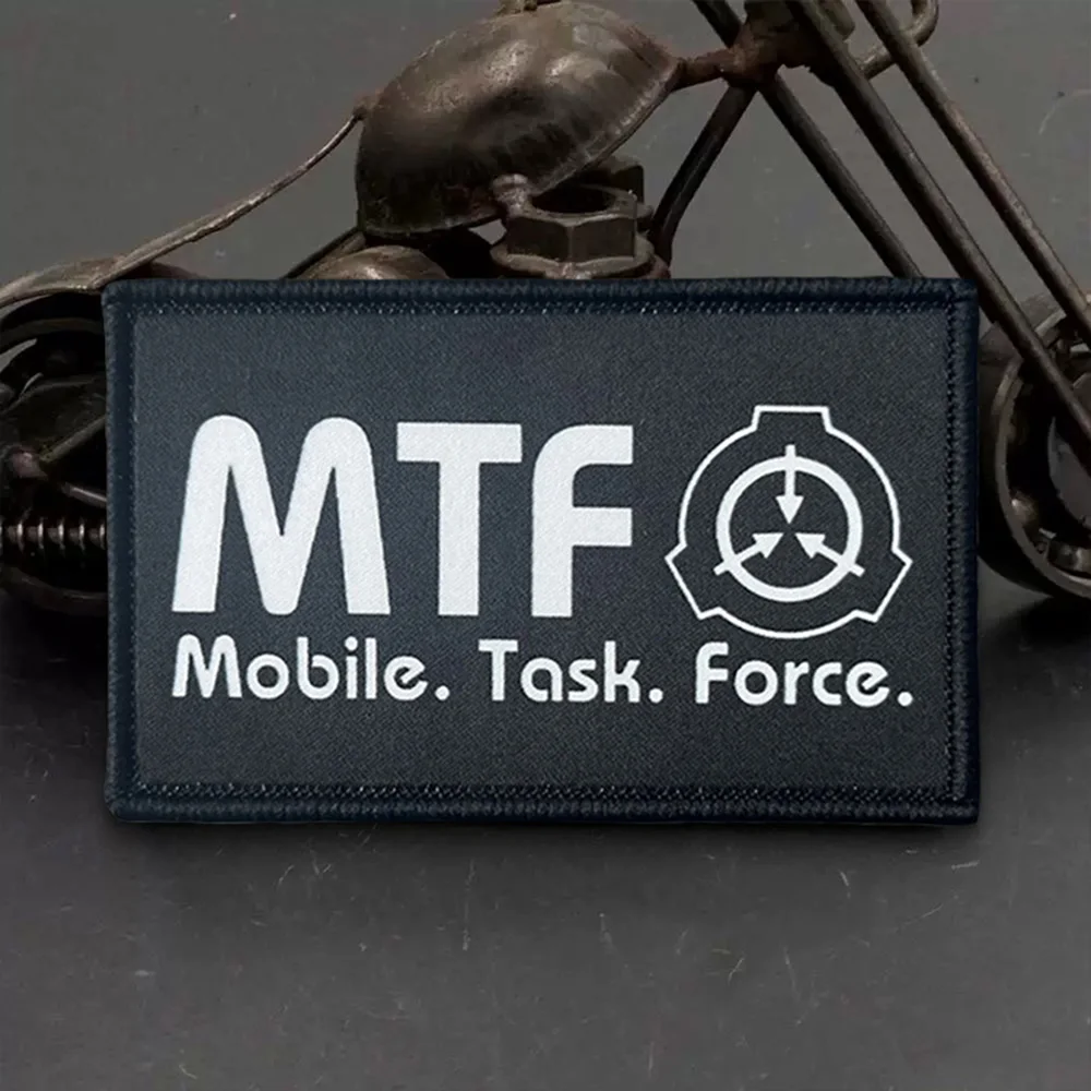 Parche SCP Foundation morale – Velcro táctico para chaleco - imagen 4