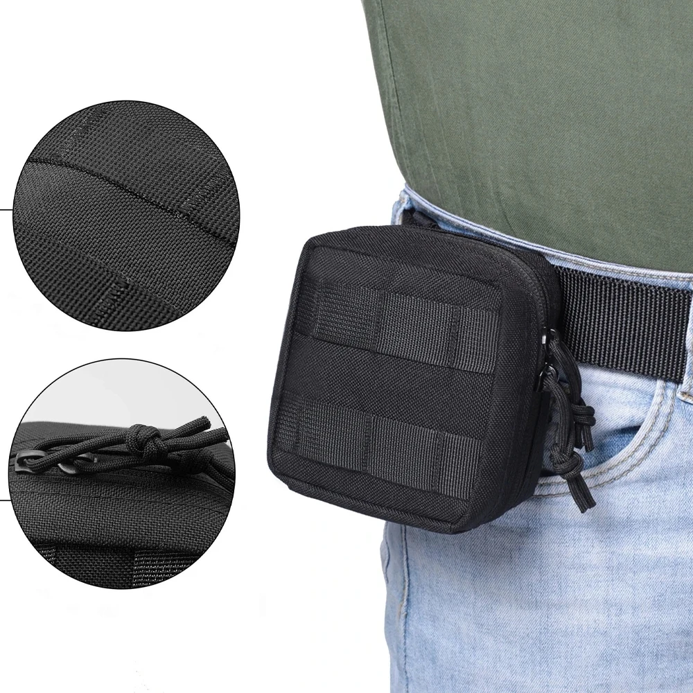 Bolsa MOLLE táctica de nylon para kit herramientas emergencia exterior - imagen 2