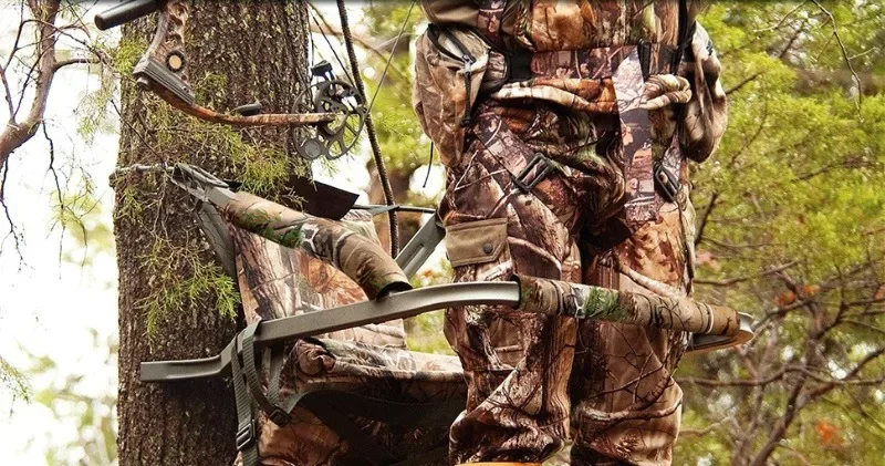 Almohadillas antideslizantes en camuflaje de bosque