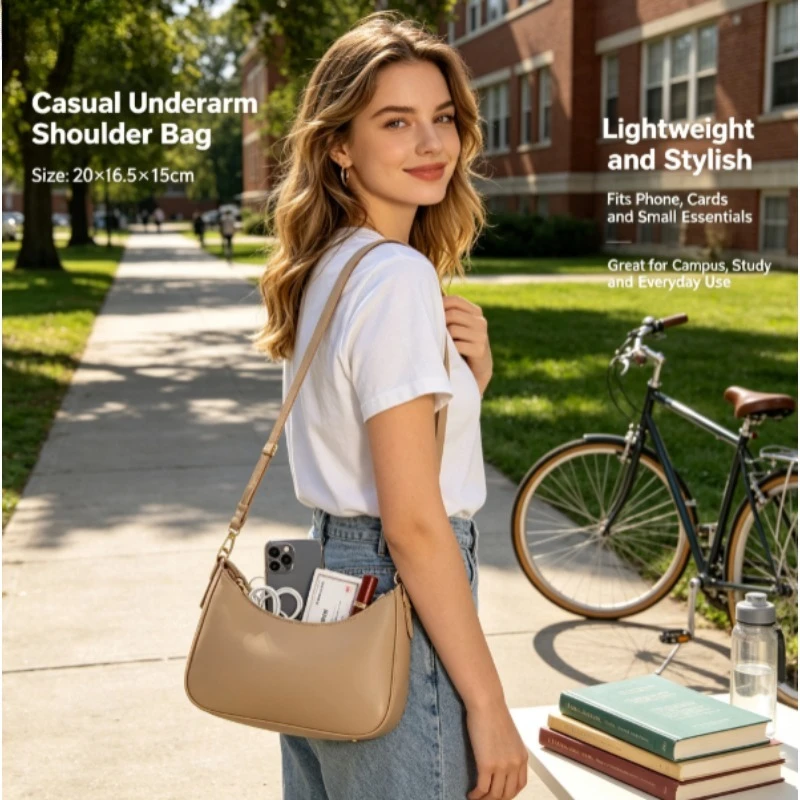 Bolso bandolera EDC minimalista mujer estilo coreano moderno - imagen 4