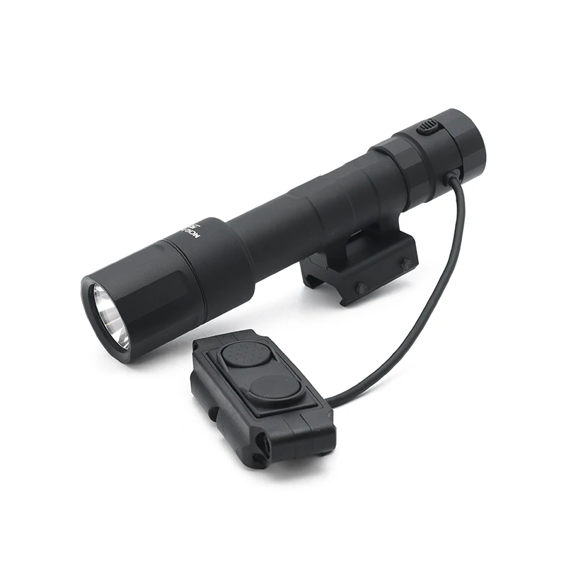 Iluminación táctica para rifle y movimiento