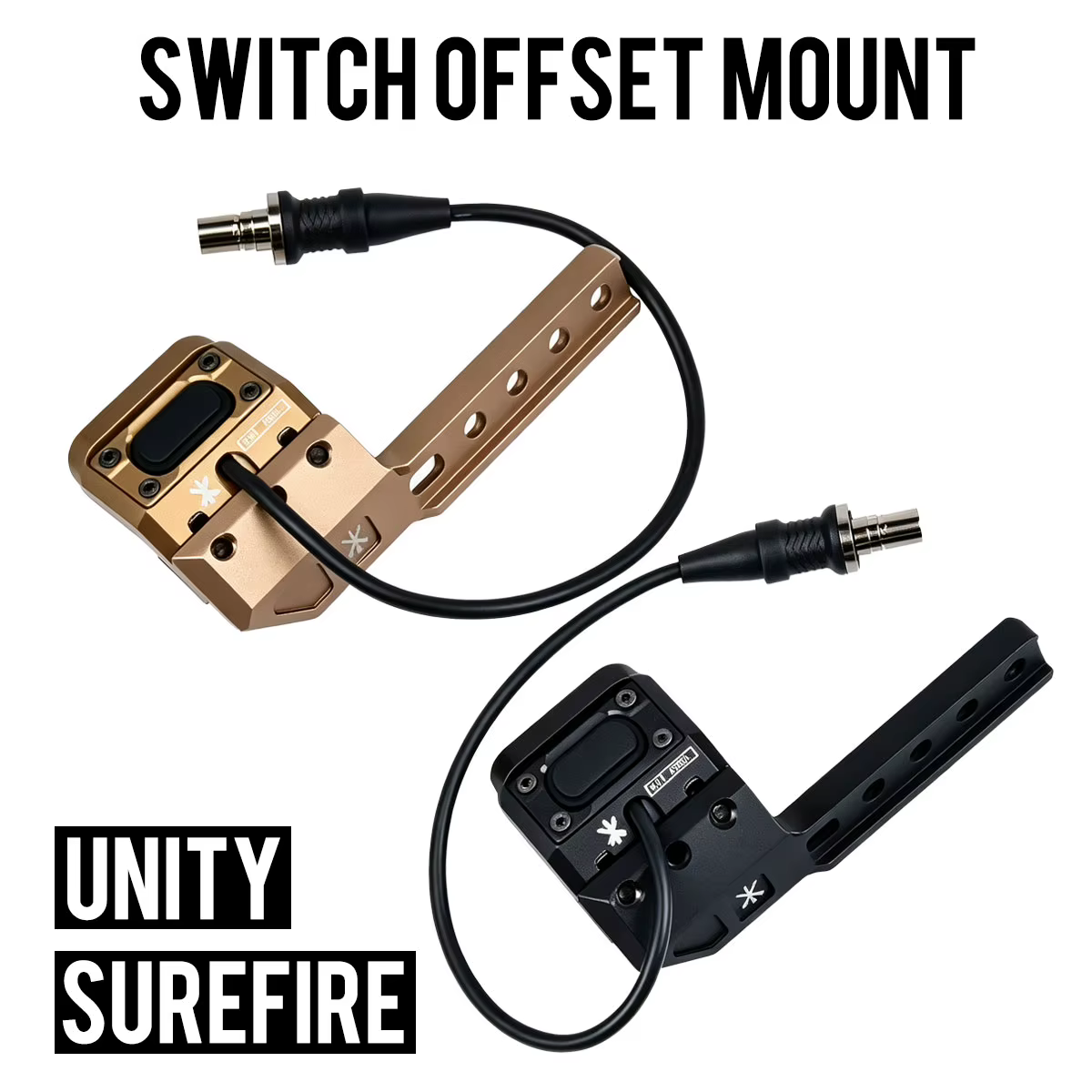 Soporte táctico UNITY Picatinny desplazado con interruptor remoto - imagen 3