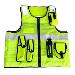 Chaleco táctico malla transpirable de verano para patrulla