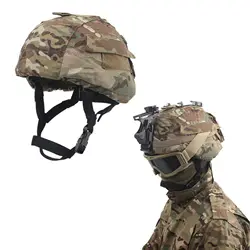 MICH 2000 funda casco táctico con bolsa contrapeso y orificio gafas