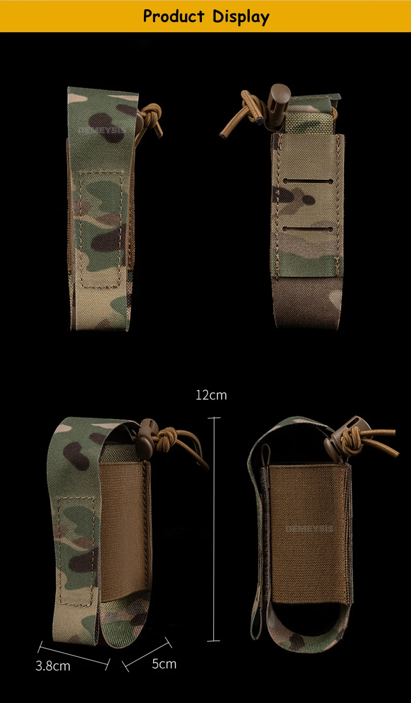 Anclaje MOLLE y sujeción segura