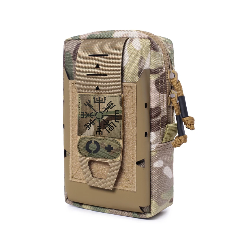 Bolsa táctica Molle para móvil – Riñonera militar nylon EDC - imagen 5