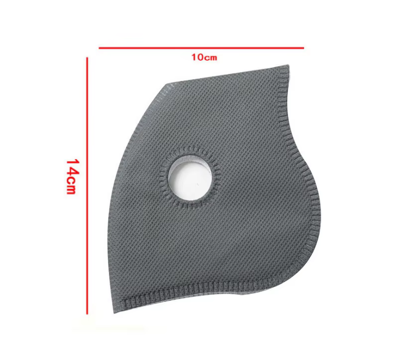 Mascarilla con filtro antipolvo para ciclismo