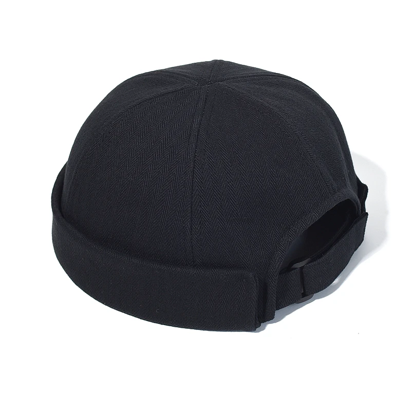 Gorro sin ala de algodón marinero ajustable retro - imagen 5