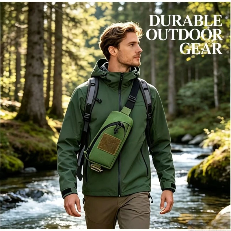 Bolsa porta teléfono táctica EDC colgante para escalada y senderismo - imagen 2