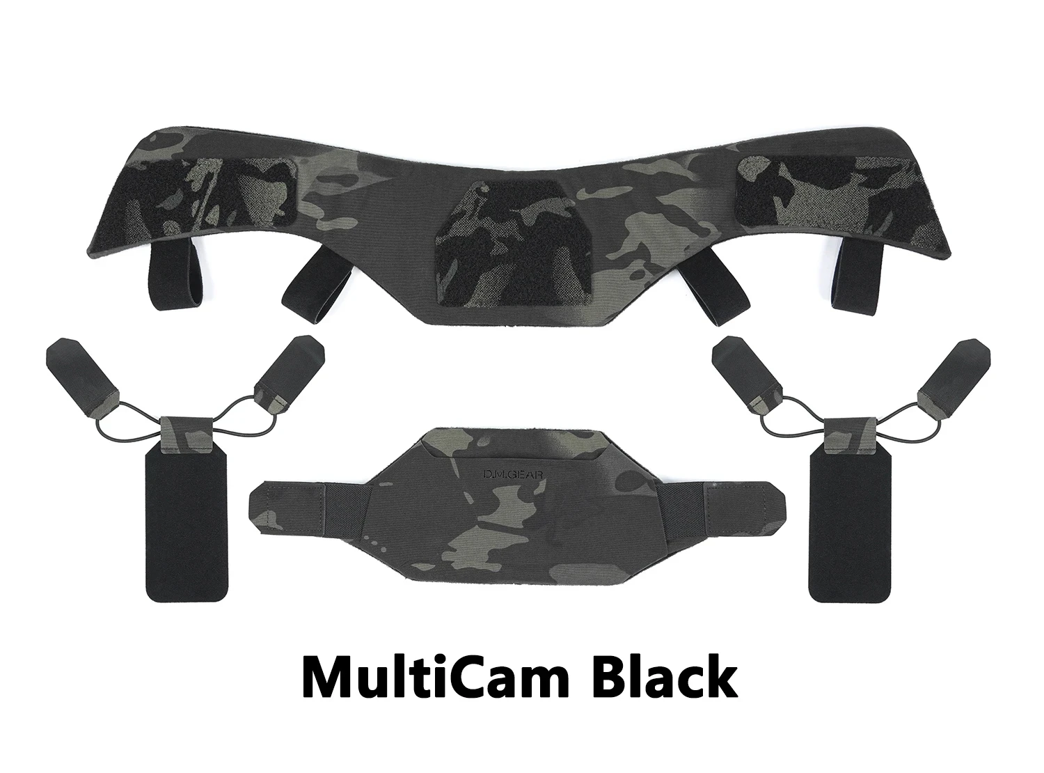 DMGear Chaleco Táctico Protector Cuello Airsoft – Militar Ripstop - imagen 3