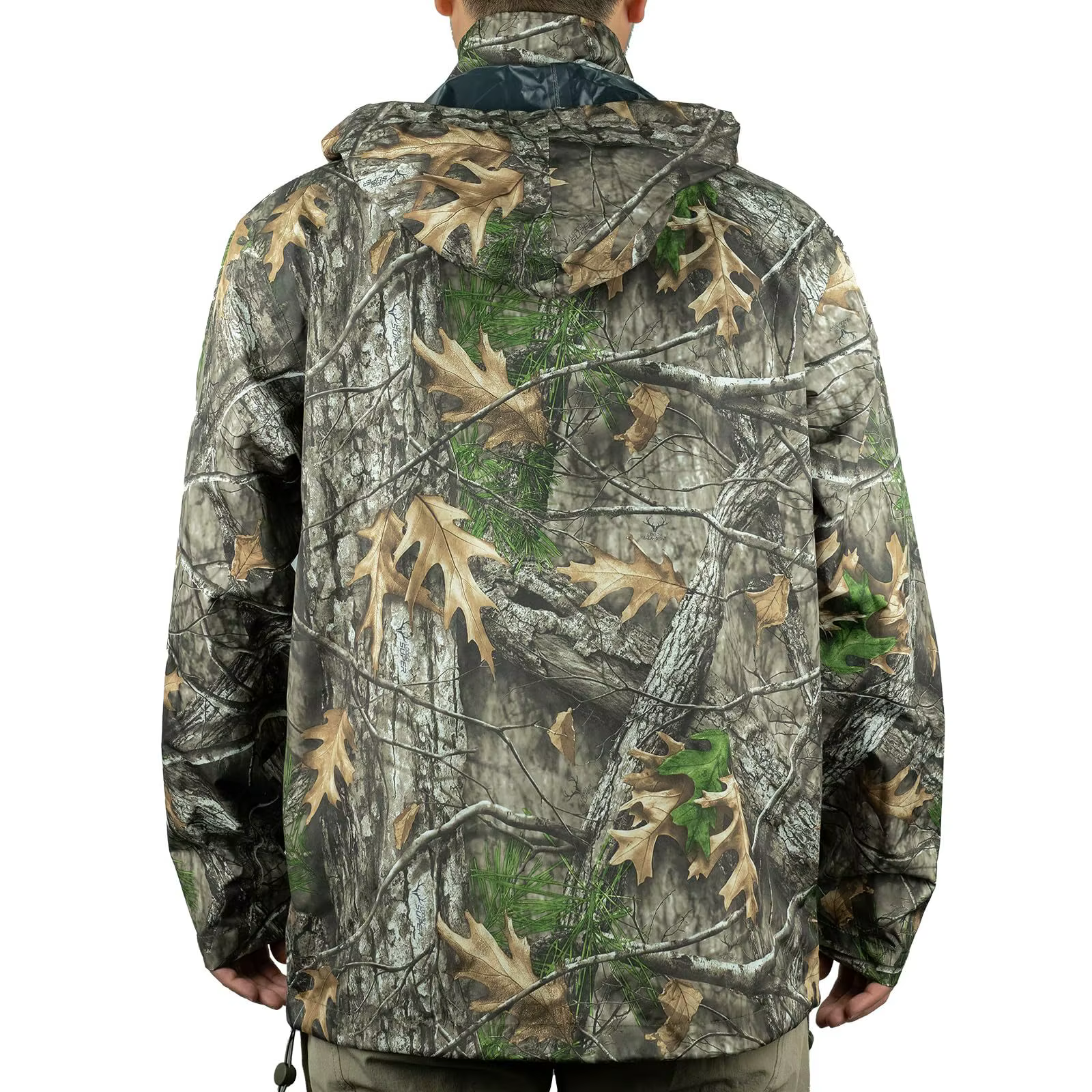 Poncho impermeable táctico woodland – Ligero y compactable - imagen 5