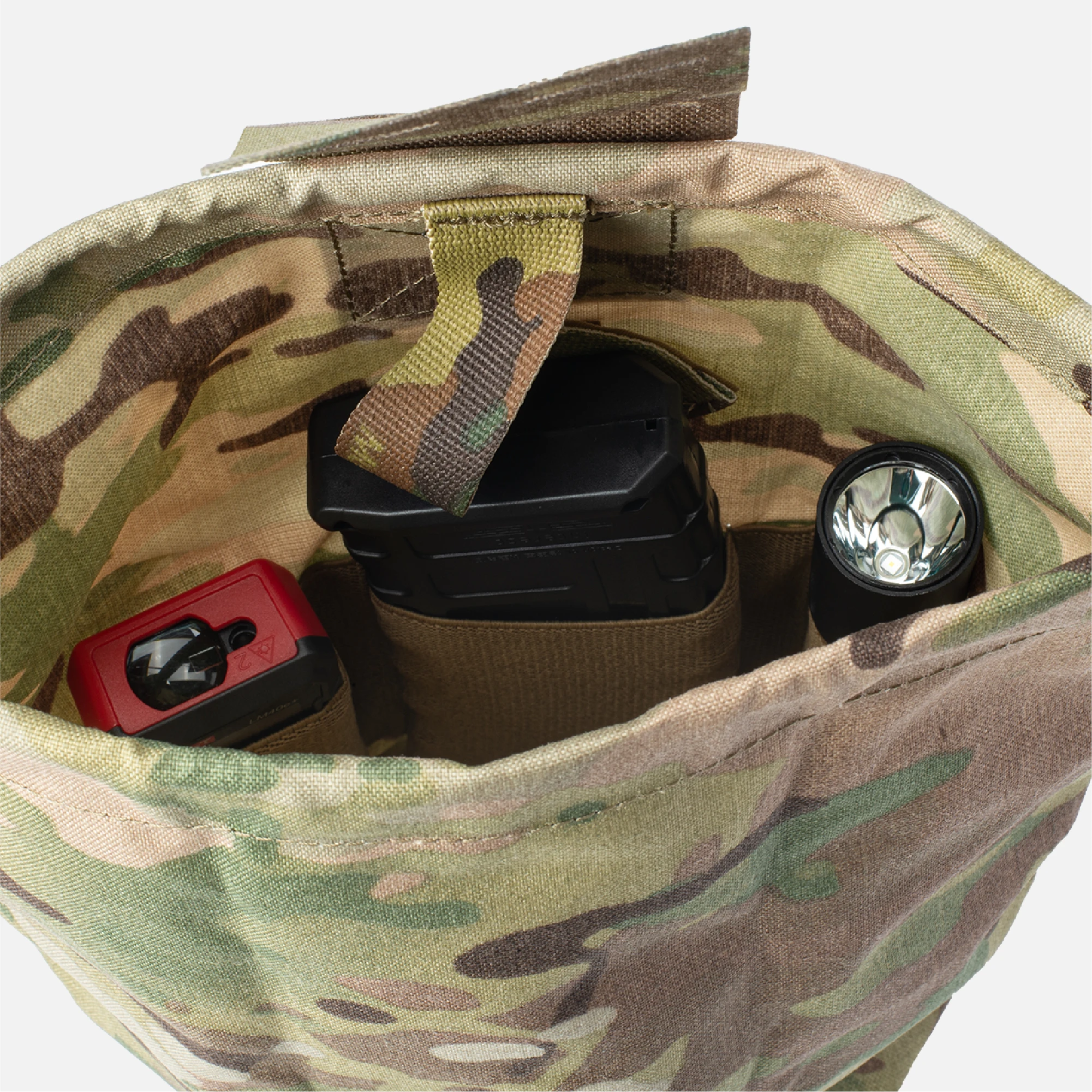 KC Style Bolsa dump táctica para recolección de cargadores en combate - imagen 4