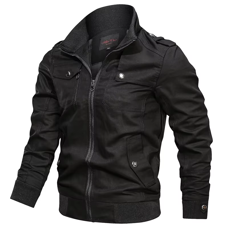 Chaqueta táctica Bomber hombre – Militar algodón primavera-otoño - imagen 2