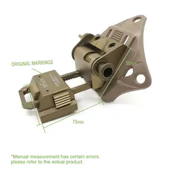 SOTAC L4G19 casco táctico aluminio CNC montaje NVG visión nocturna