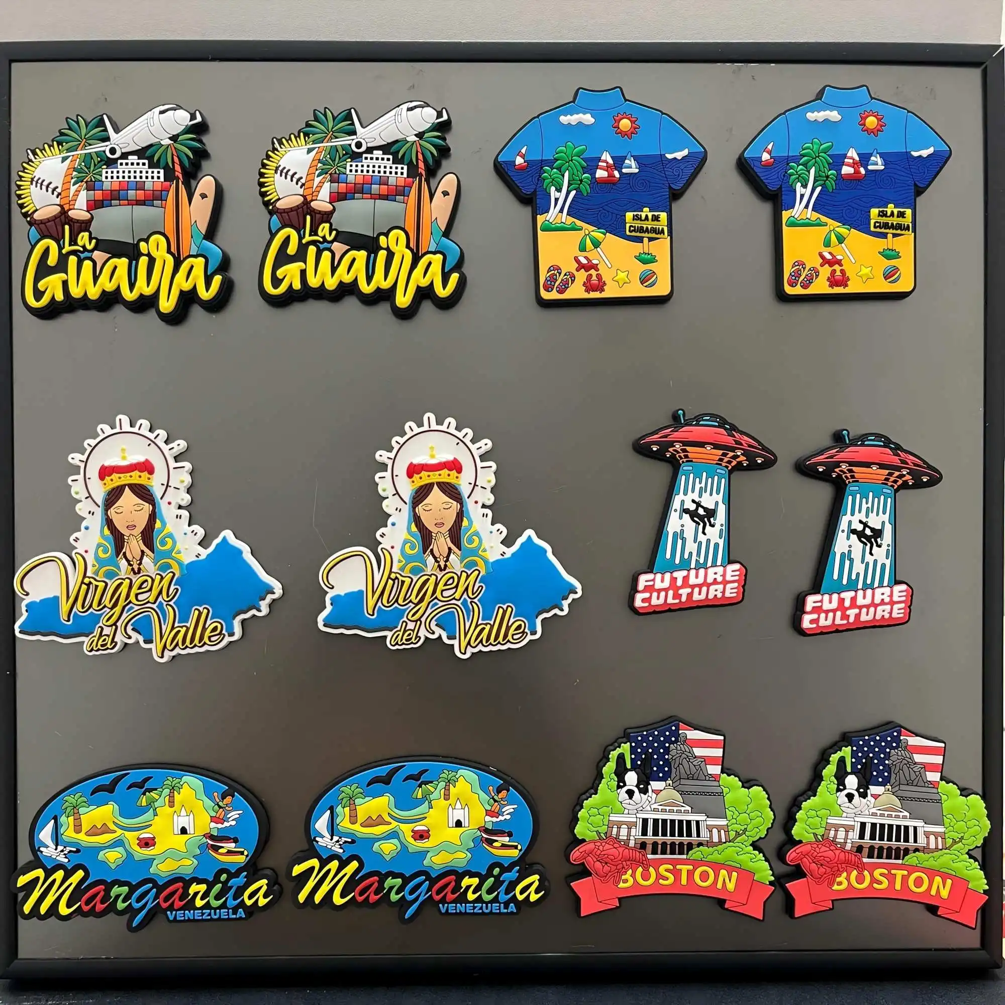 Imán de nevera de PVC flexible 3D personalizado - imagen 2