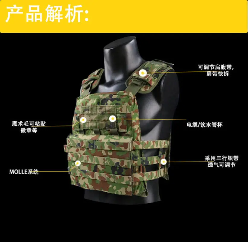 Detalle del diseño y camuflaje