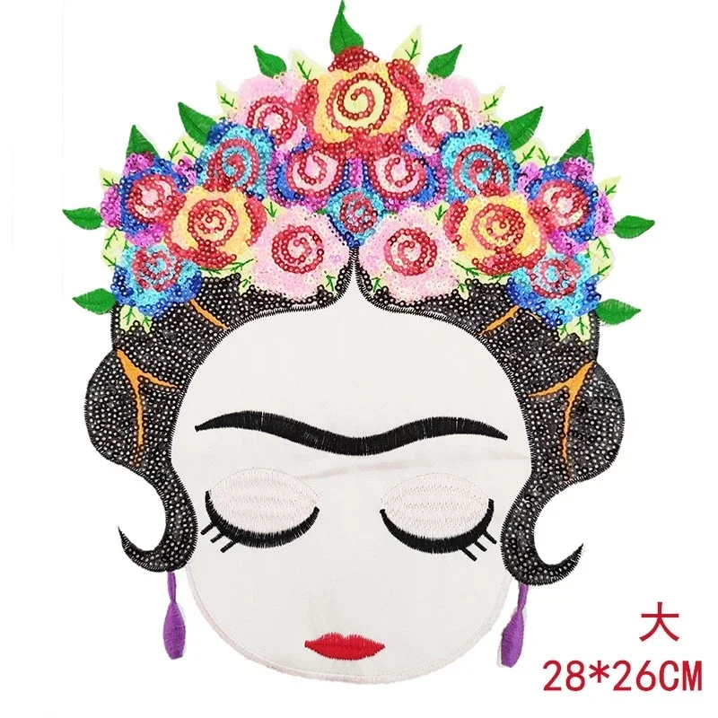 Parche táctico decorativo con lentejuelas mexicano – Termoadhesivo - imagen 4