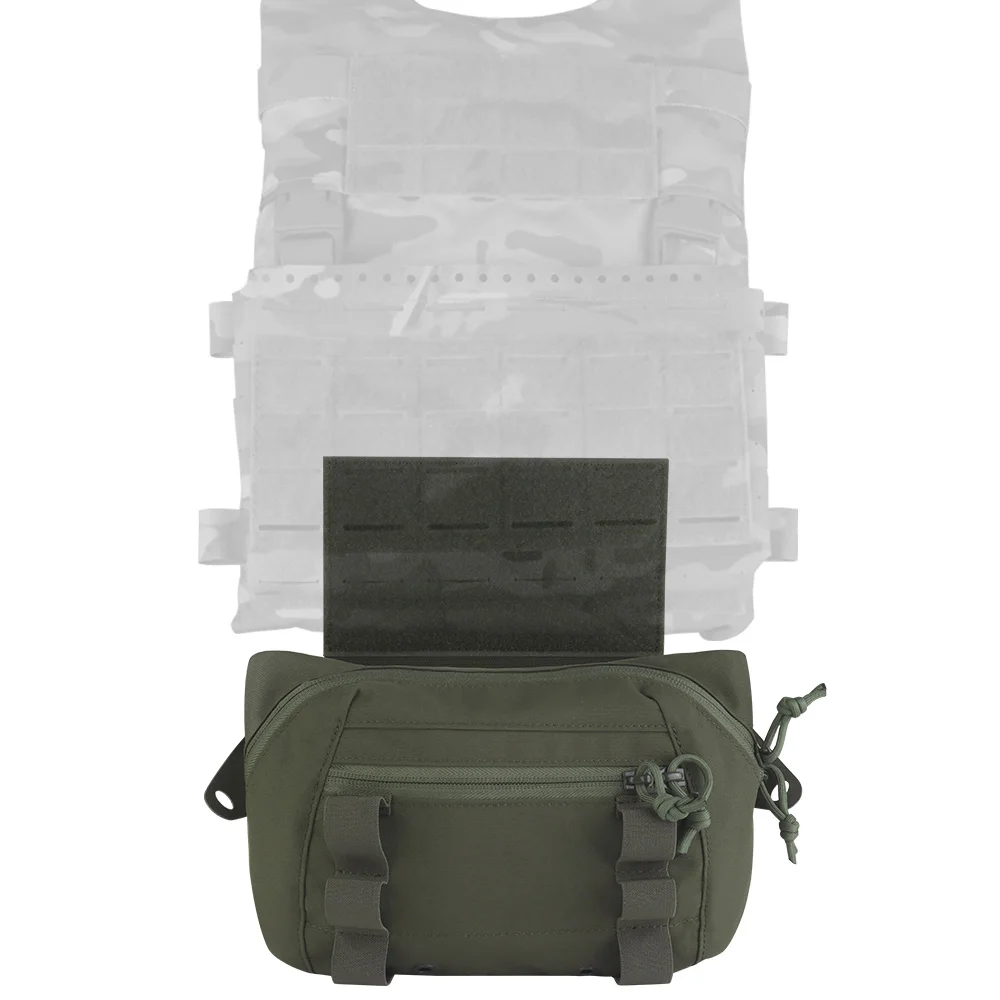 Chaleco Táctico 2 en 1 con MOLLE y Bolsa Rápida de Caza - imagen 5