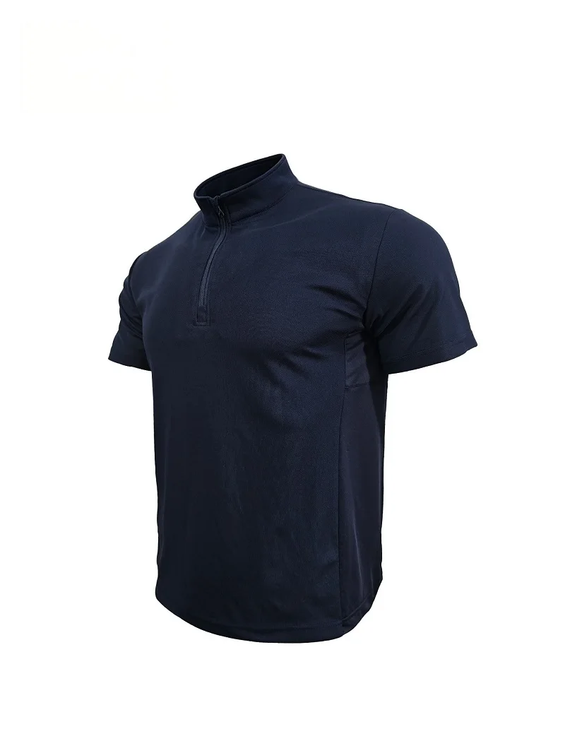 Camiseta Táctica Semi-Estrecha Hombre Transpirable con Cierre - imagen 4