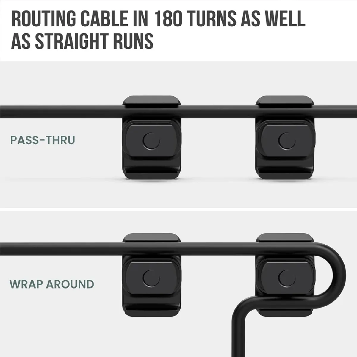 Clips M-LOK para Cable de Interruptor de Presión en Picatinny - imagen 2