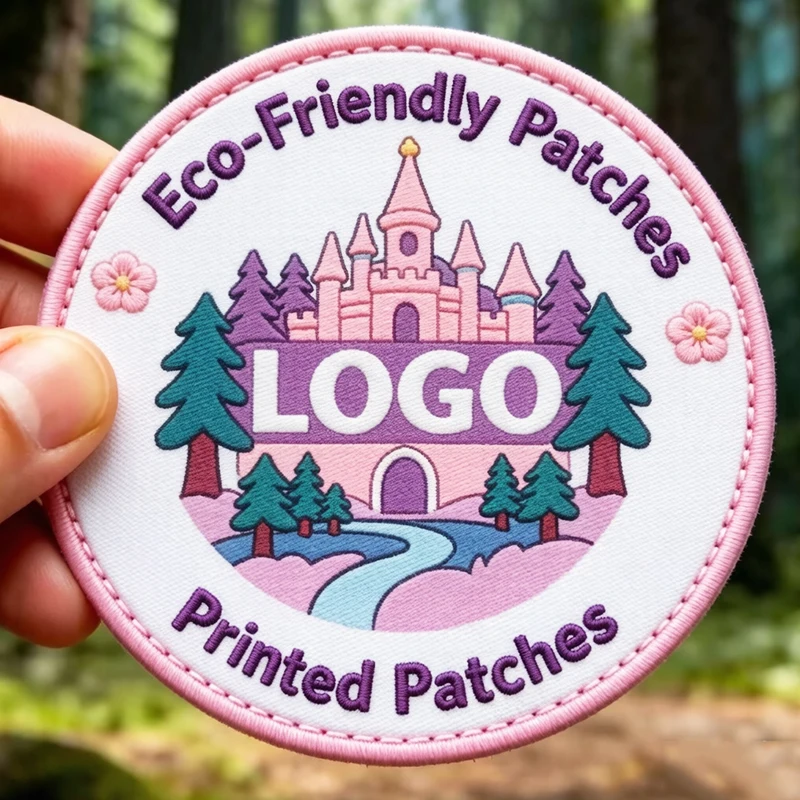 Parche bordado personalizado con logotipo