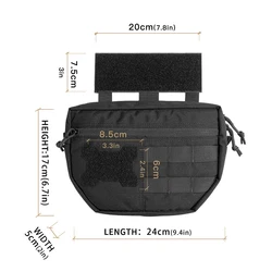 Bolsa táctica MOLLE ELITE SPANKER – Carga caza militar