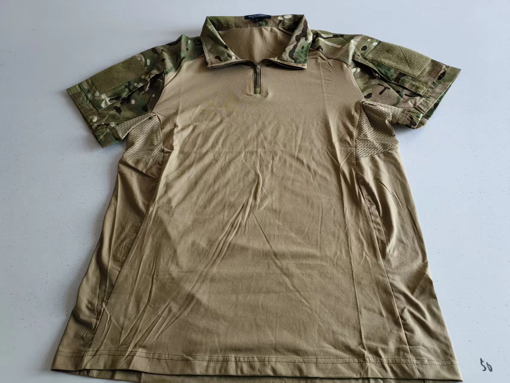 Camiseta táctica manga corta G4 genuina camuflaje para hombre - imagen 3