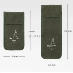 Bolsa portaobjetos para tienda: estacas, martillo y accesorios