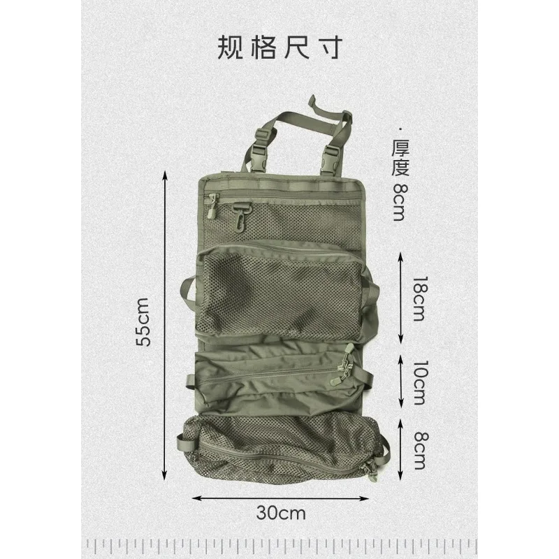 Bolsa MOLLE colgante alta capacidad para equipo de acampada