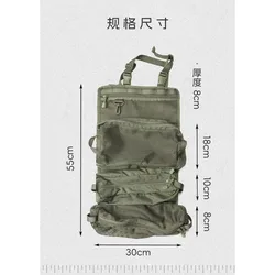 Bolsa MOLLE colgante alta capacidad para equipo de acampada