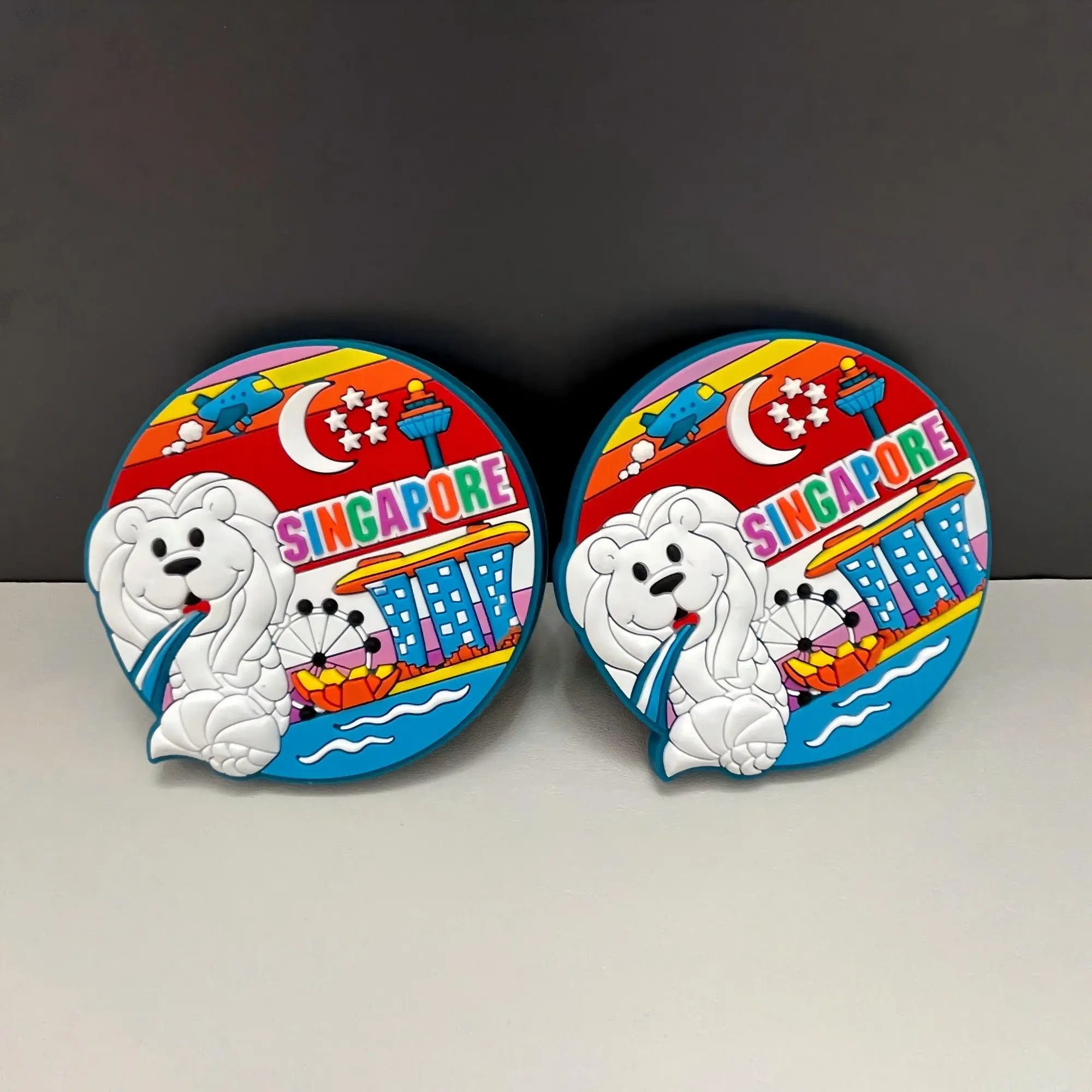 Imán de PVC 3D personalizado en relieve para nevera - imagen 3