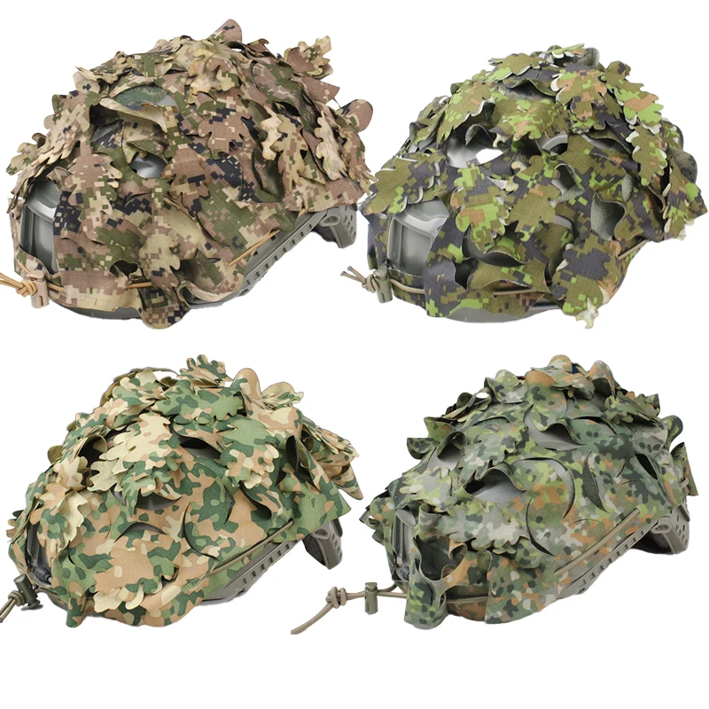 Funda para casco rápido Flecktarn Splittertarn – CADPAT - imagen 4