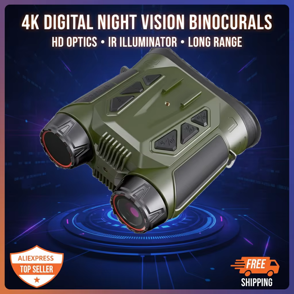 NVC900 Binoculares de visión nocturna IR con montura frontal WiFi - imagen 5