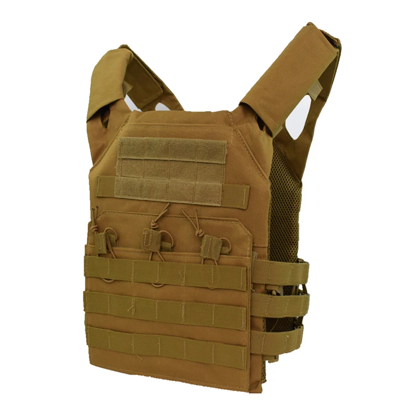 Chaleco táctico MOLLE portaplacas - Protección multifunción airsoft paintball - imagen 2