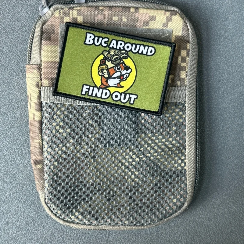 Parche táctico morale patch Busca y encuentra con gancho y bucle