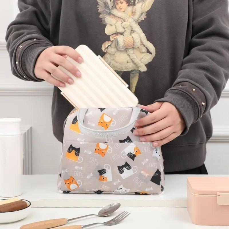 Bolsa Bento térmica con flamencos
