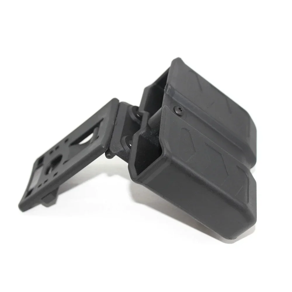 Portacargadores táctico doble universal ajustable MOLLE para pistola - imagen 3