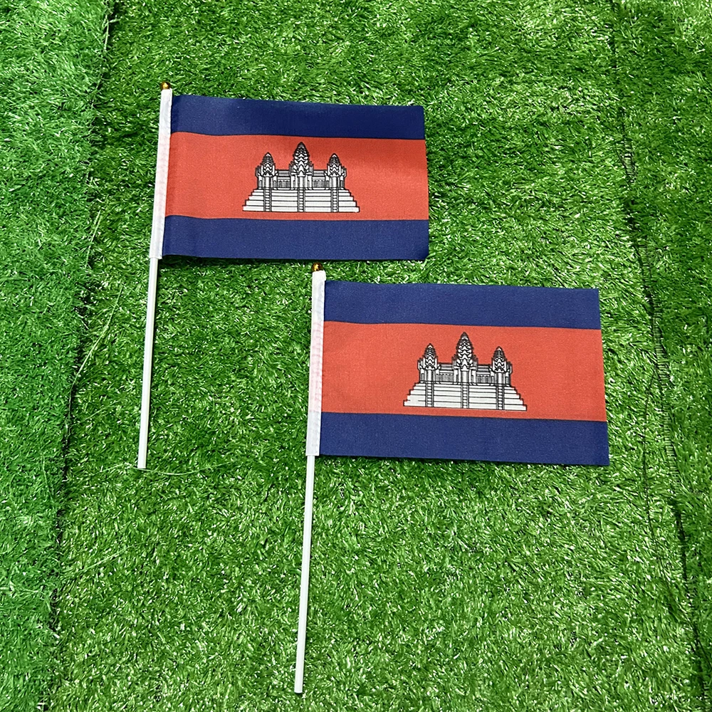 Bandera Camboya detalle 2