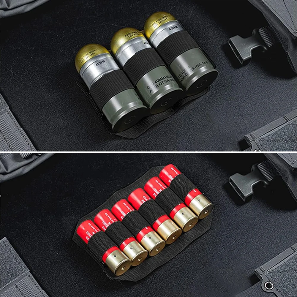 Panel MOLLE táctico con inserción elástica para bolsas - imagen 3